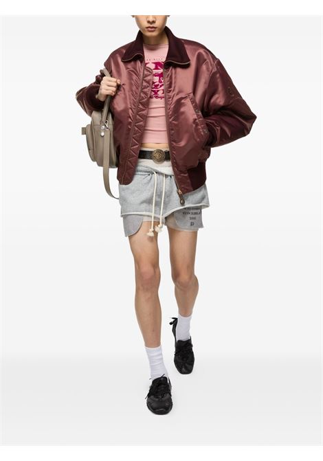 technical bomber jacket man burgundy ACNE STUDIOS | B90836479